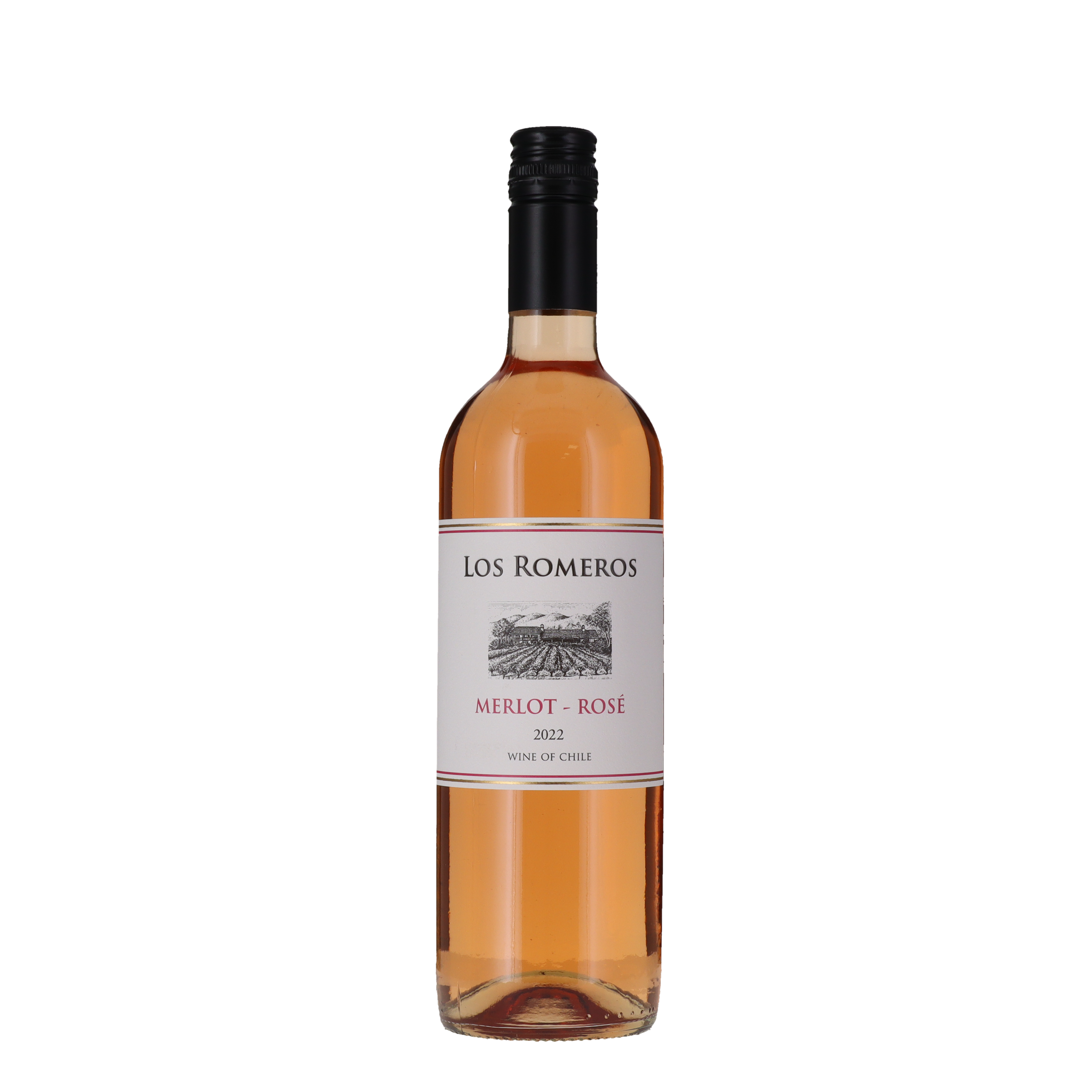 LOS ROMEROS MERLOT ROSE 75x12